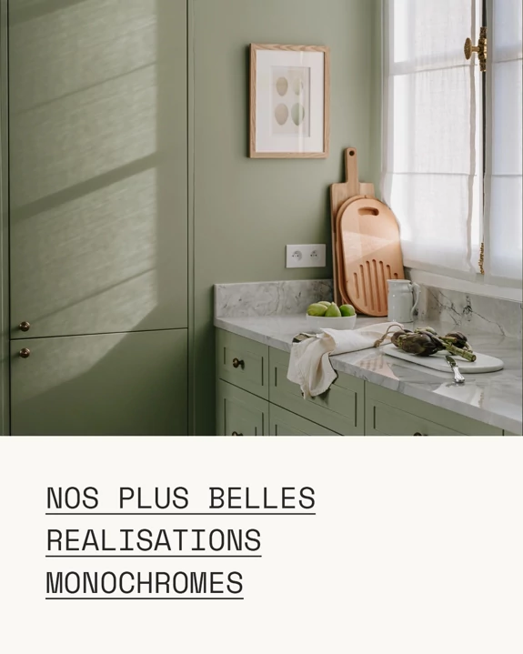 Nos plus belles réalisations monochromes