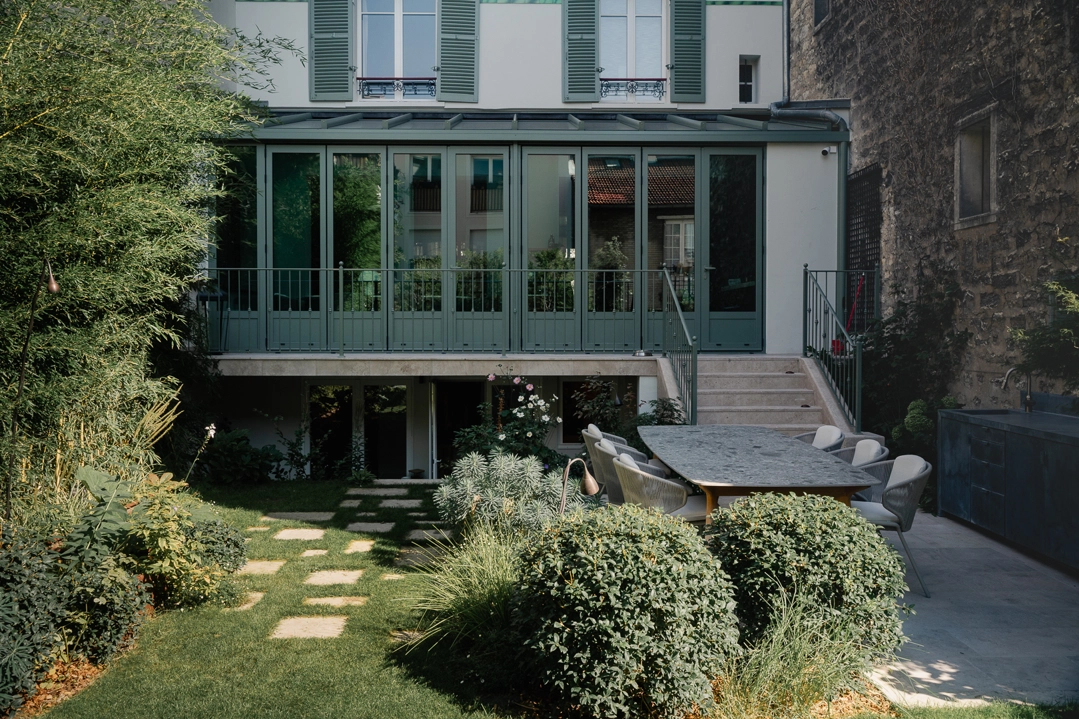Transformation d'une maison à Vincennes 