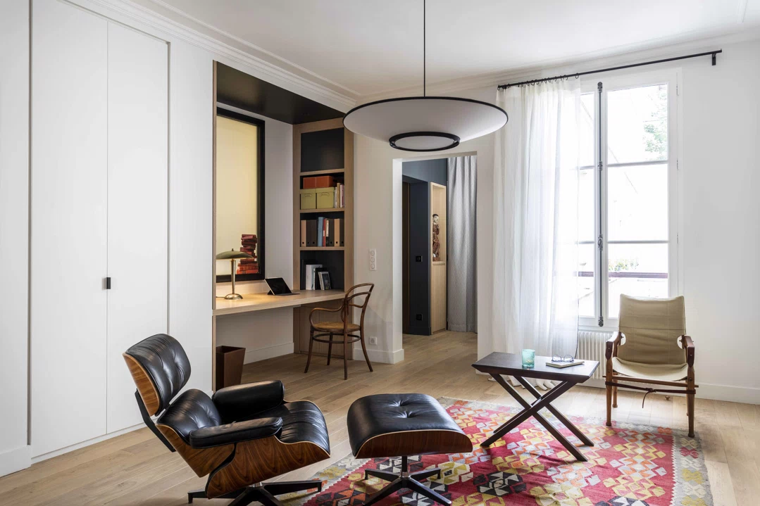 Architecture d’intérieure complète de cet appartement Parisien.