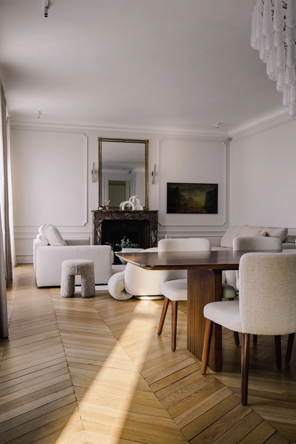 Rénovation totale d'un appartement familial à Paris